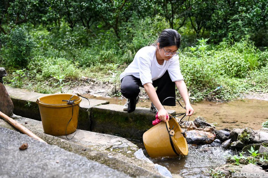 全网追的“扁担女孩”,找了一份暑假工,时薪12元 - 资阳生活资讯 - 资阳28生活网 zy.28life.com